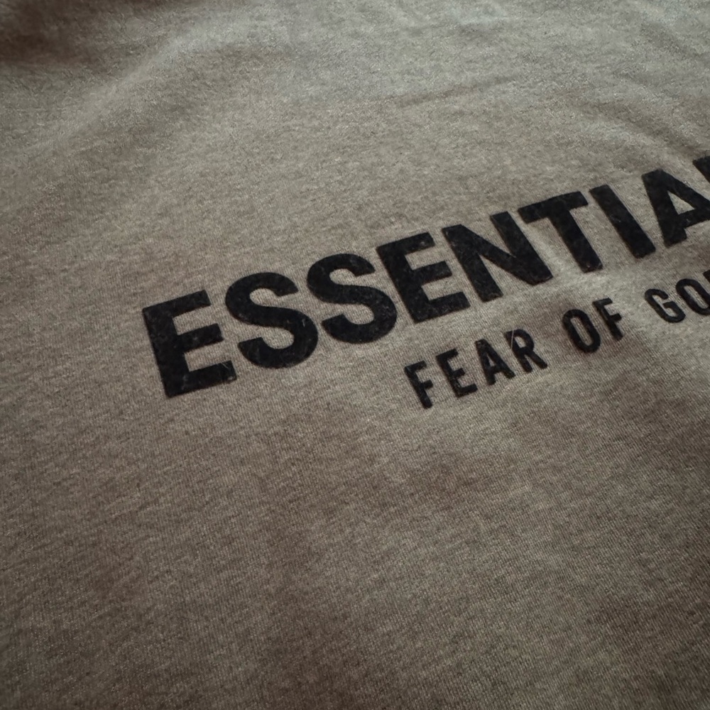 Fear of God Essentials Heather Gray Tee